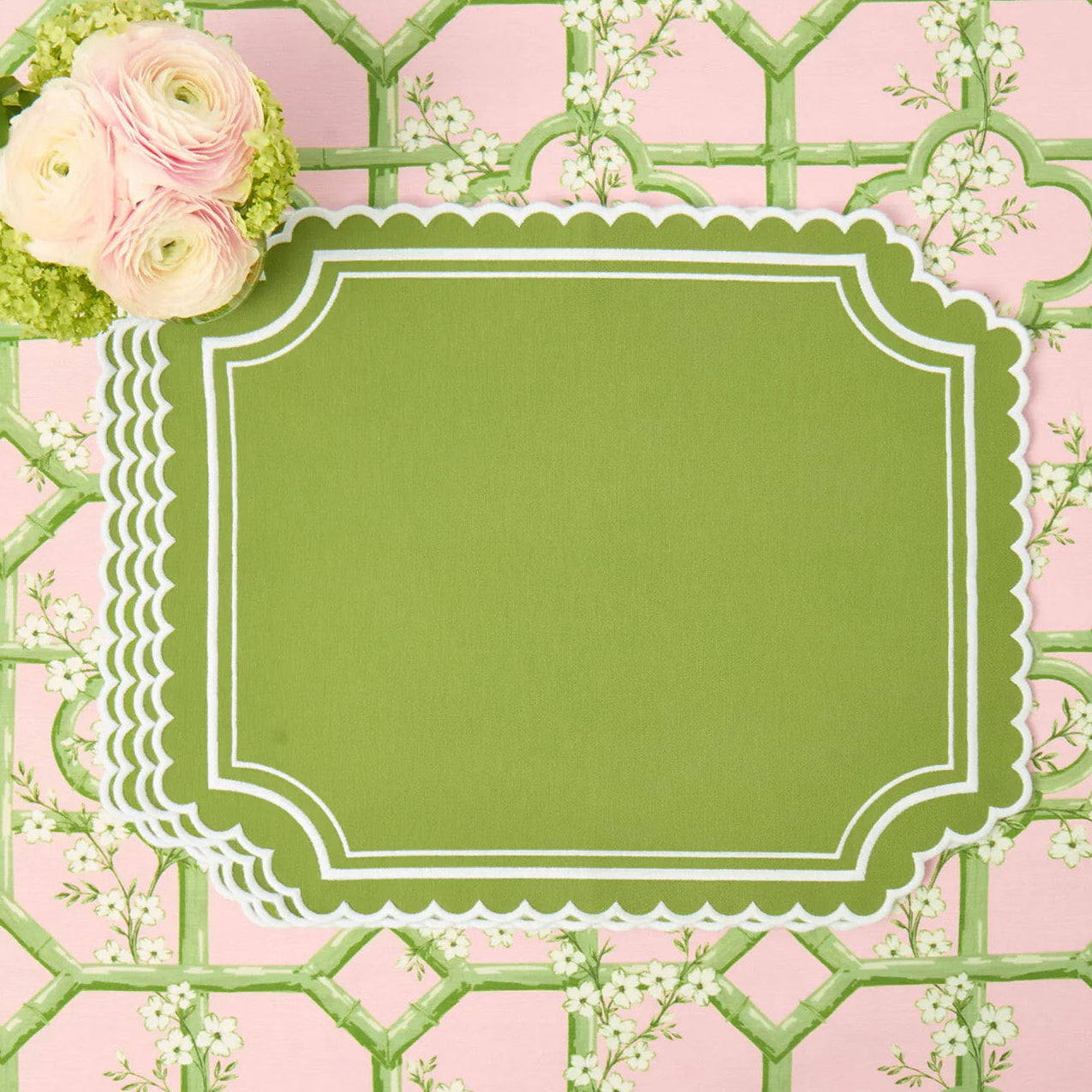 Louisa Green Placemats (Set of 4)