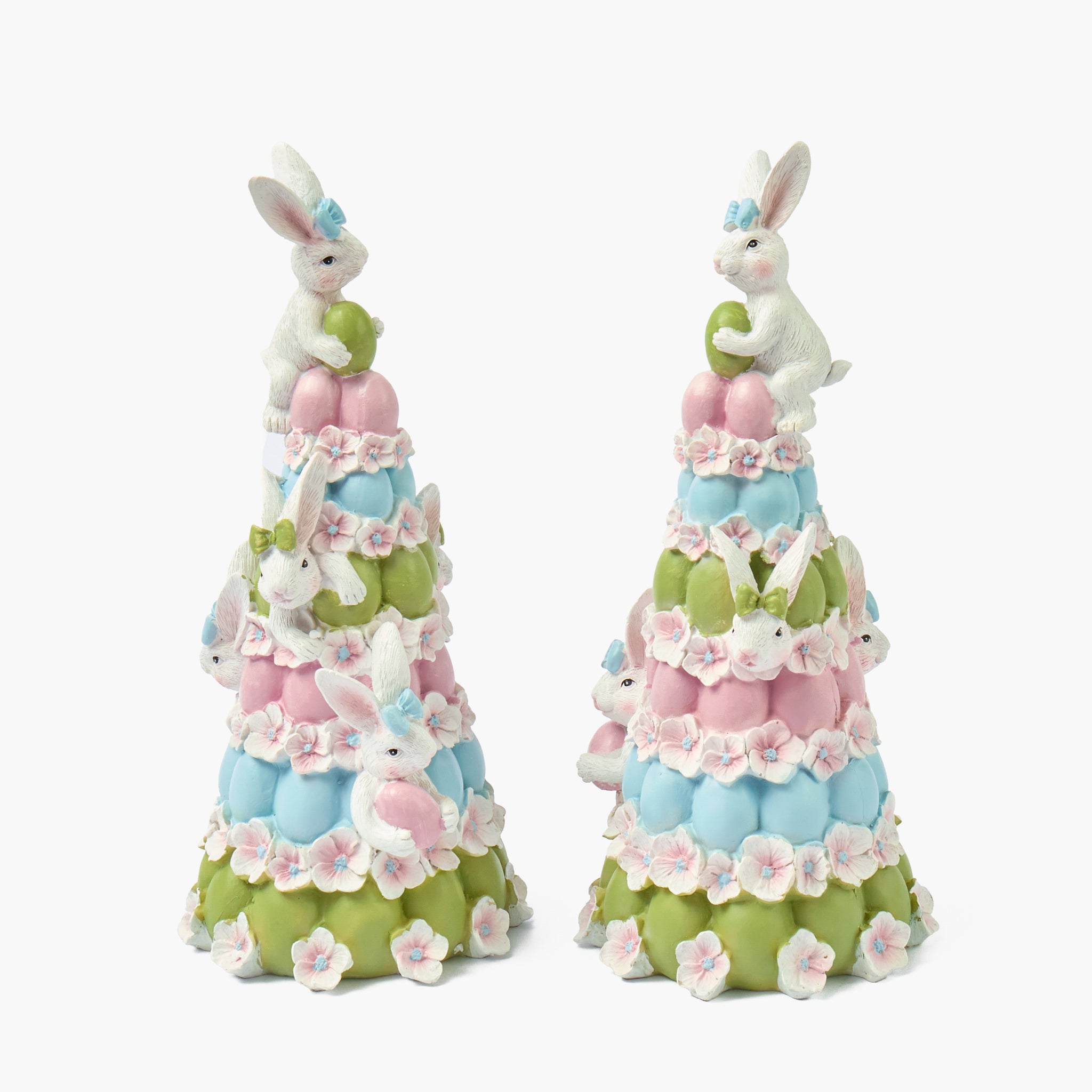 Easter Egg Bunny Tower (Pair)