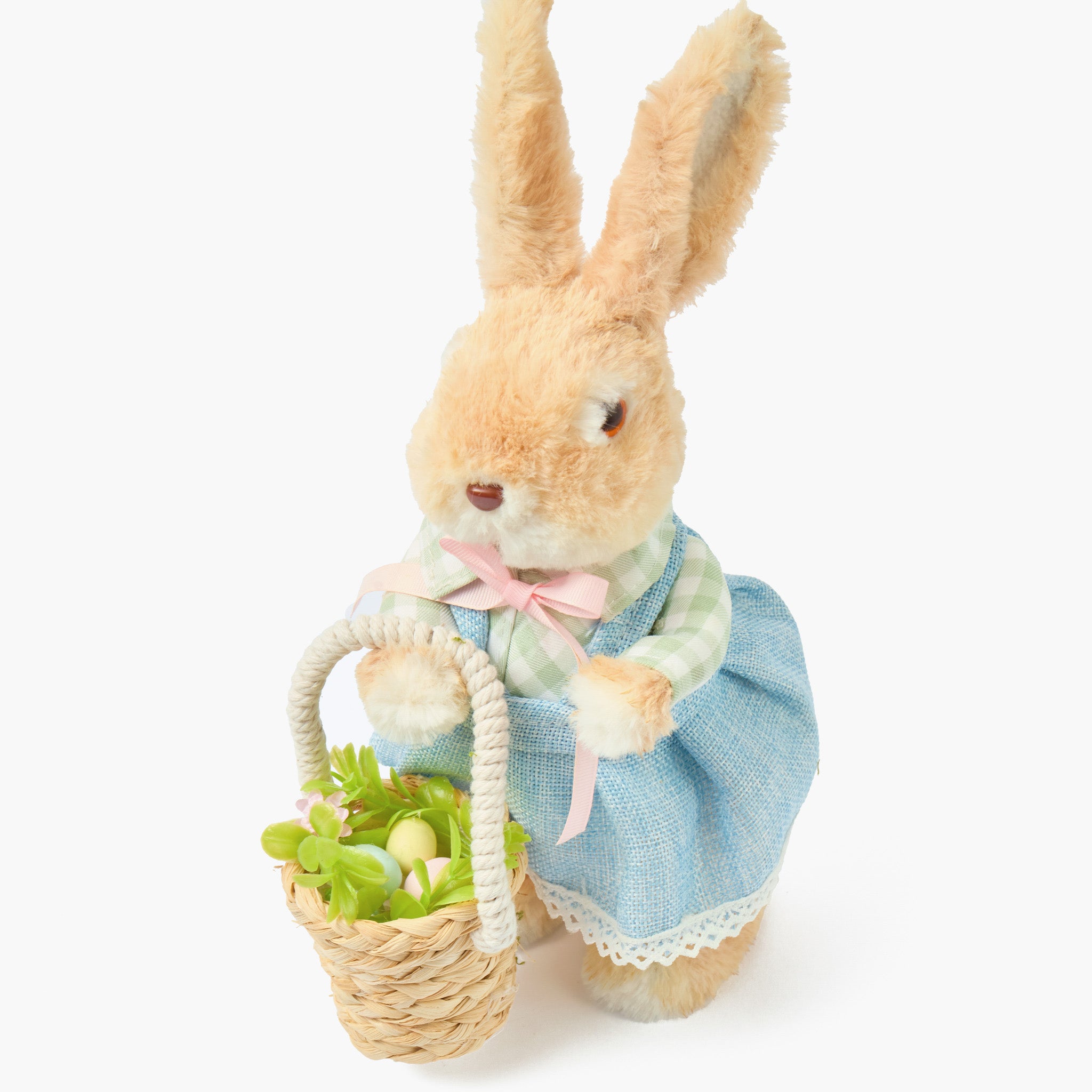 Mr. & Mrs. Rabbit in Blue (Pair)