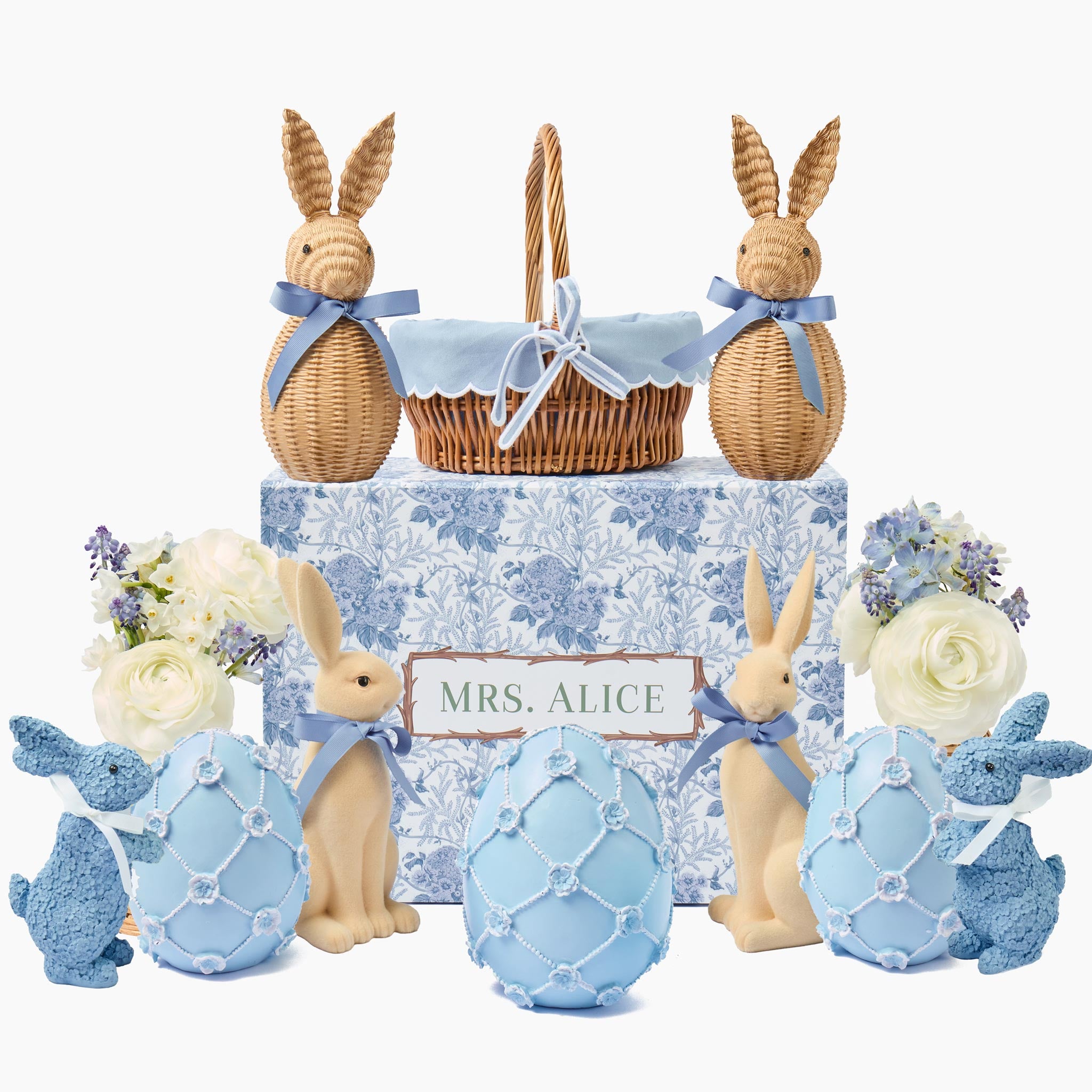 Rattan Garden Decoration Set