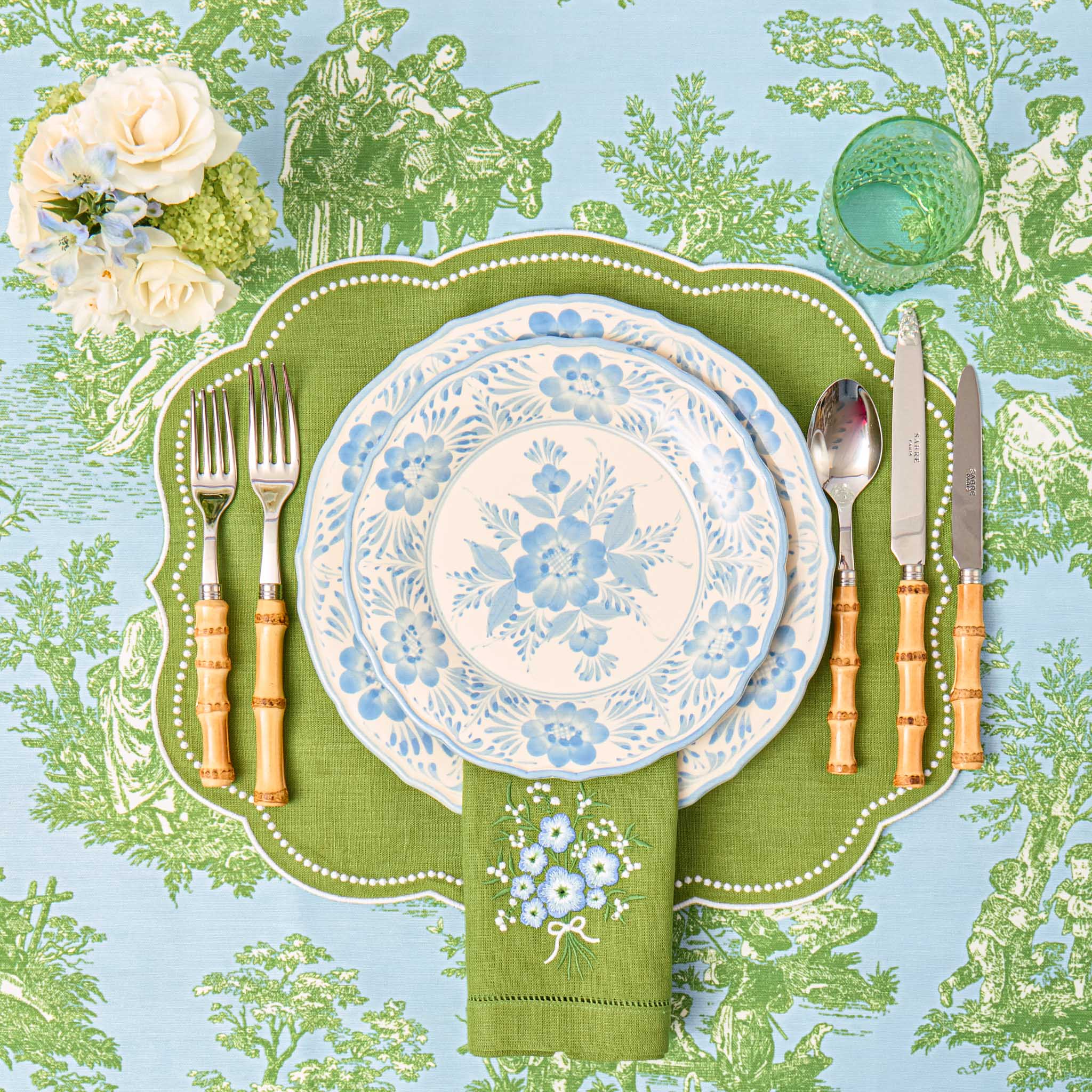 Blue Pandora Starter Plates (Set of 4)