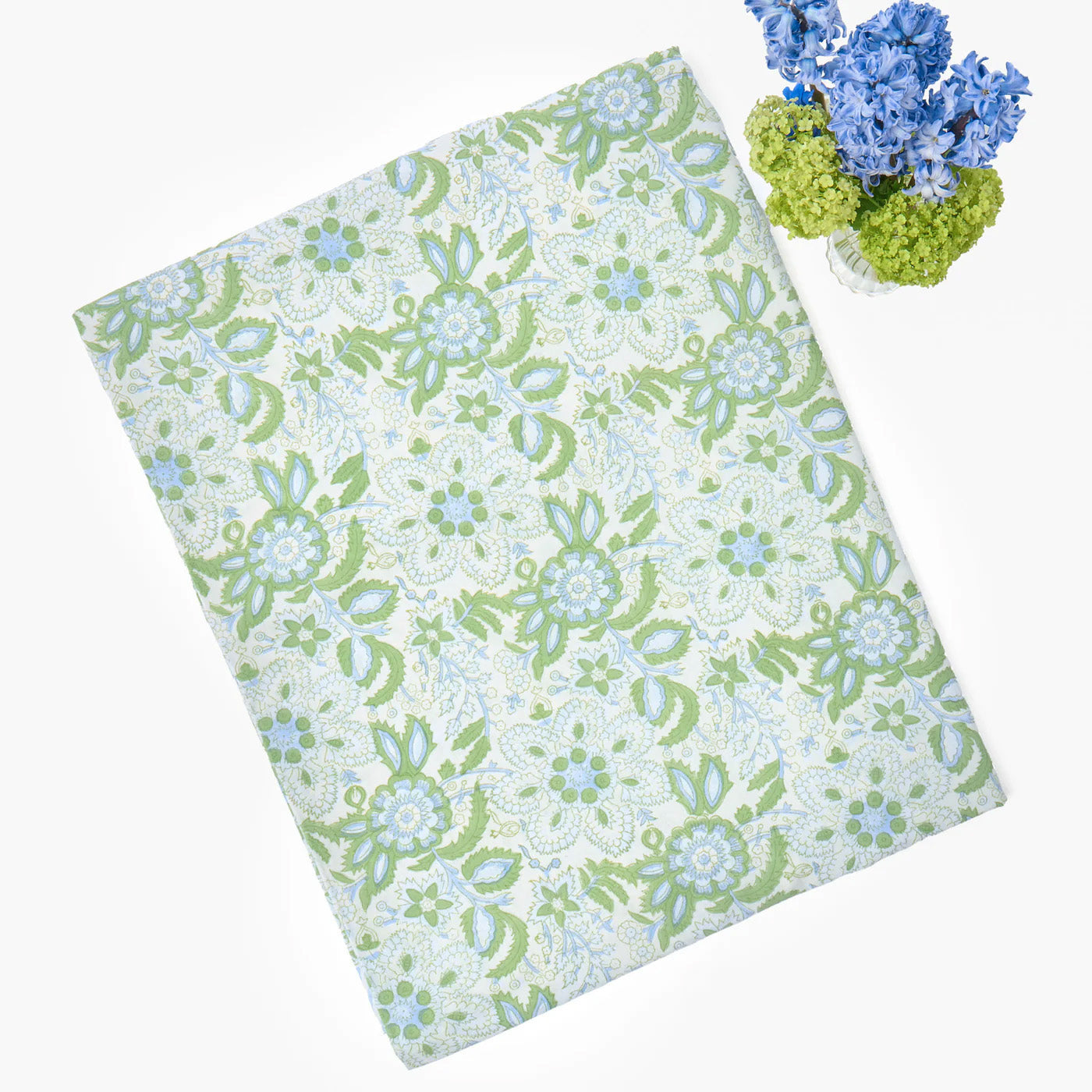 Green & Blue Cosima Tablecloth