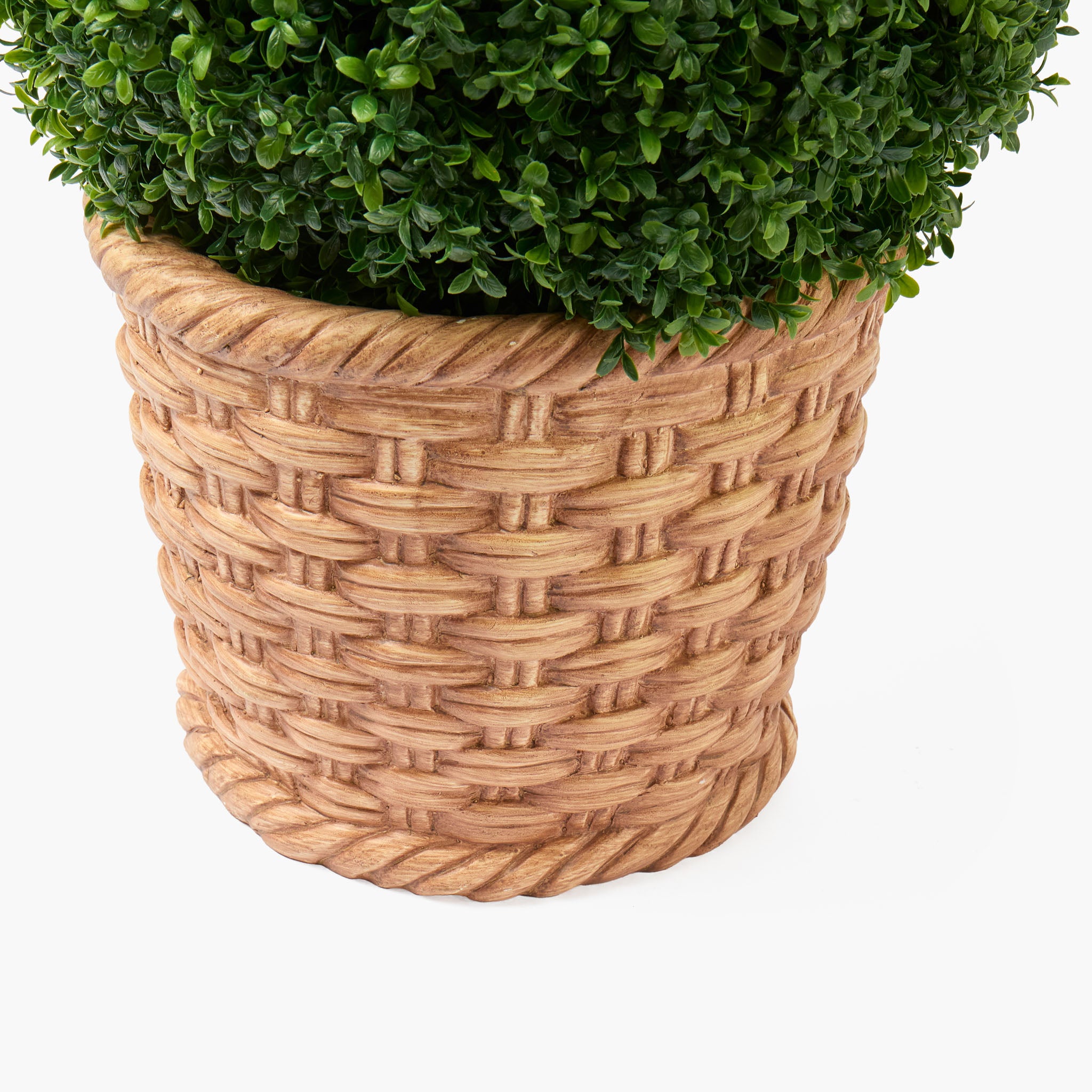 Extra Large Faux Boxwood Rabbit