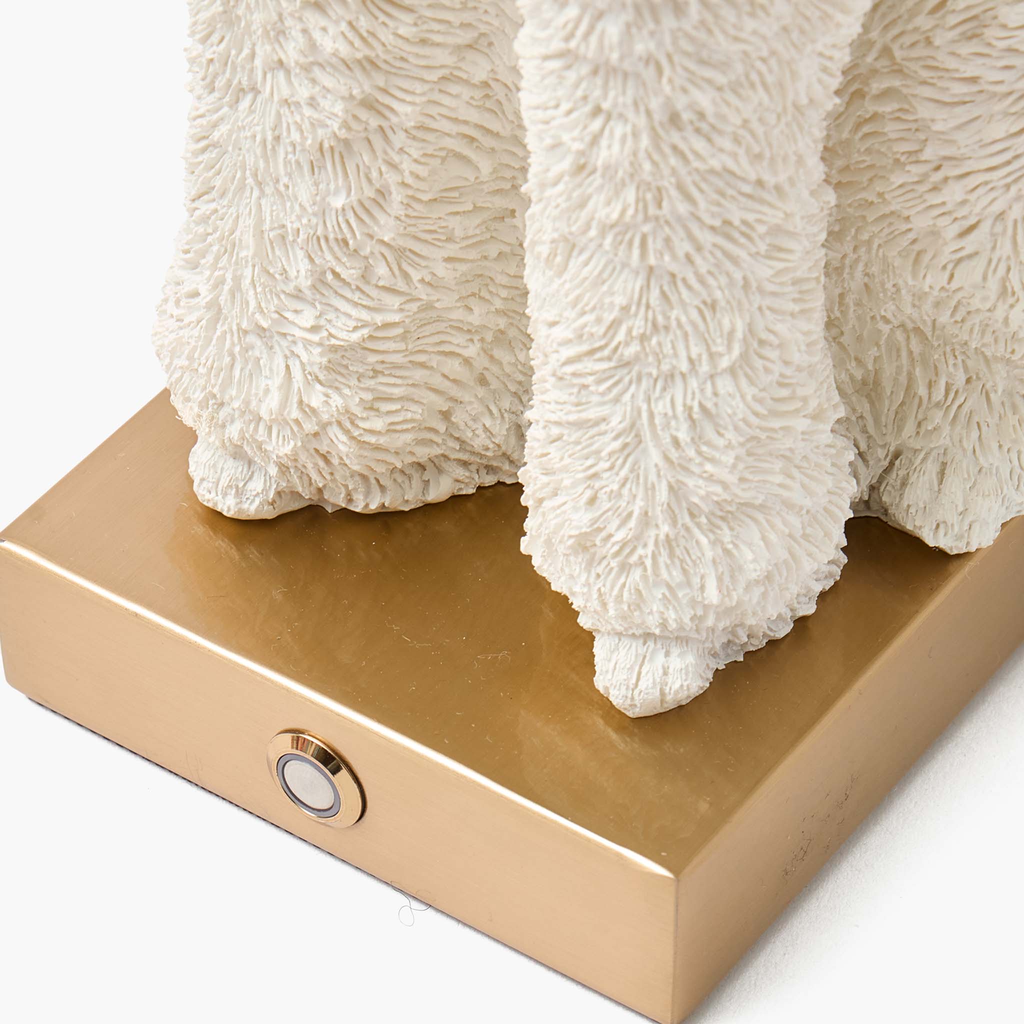 Red Ribboned Fifi Poodle Rechargeable Lamp