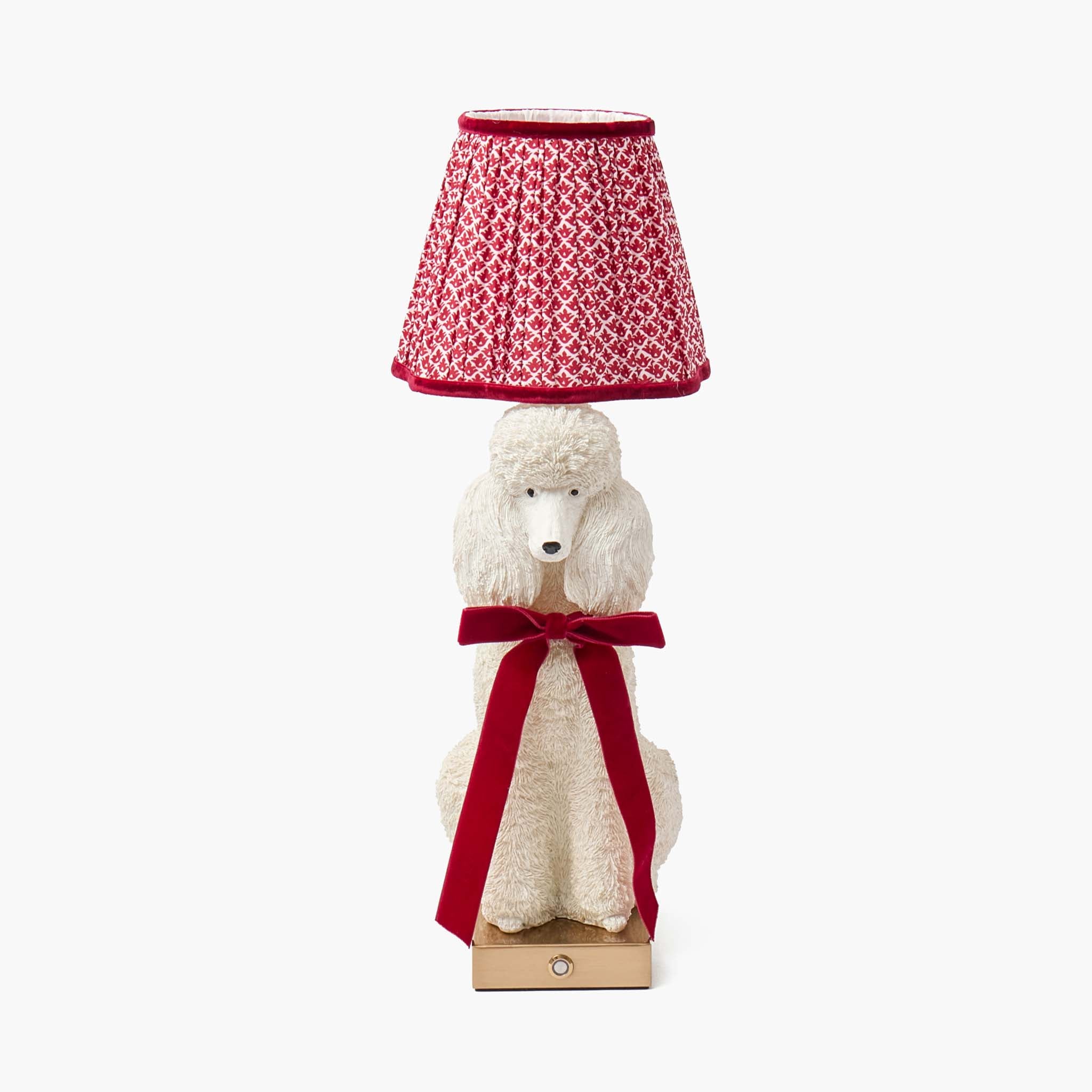 Red Lotus Lampshade (18cm)