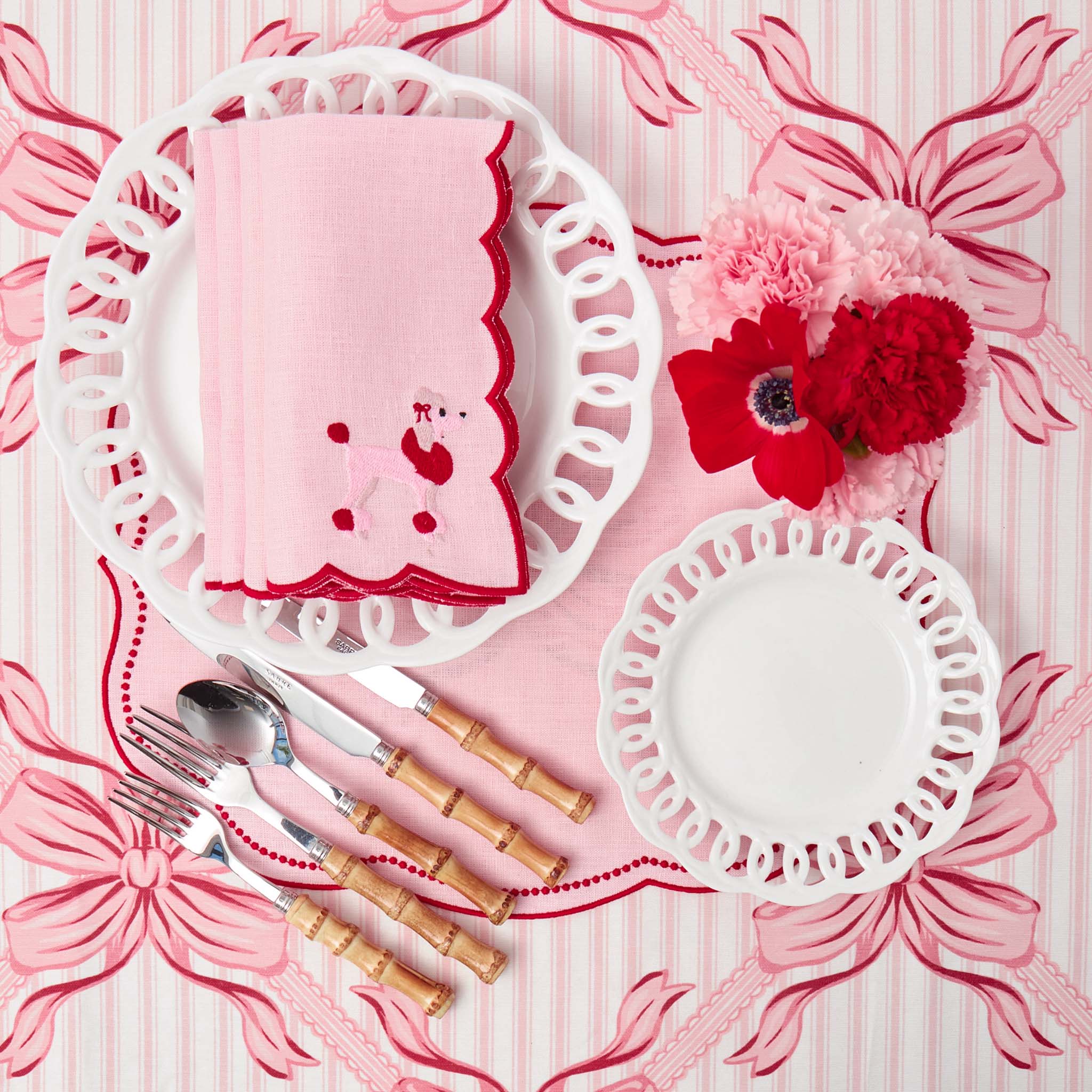 White Lace Starter Plate