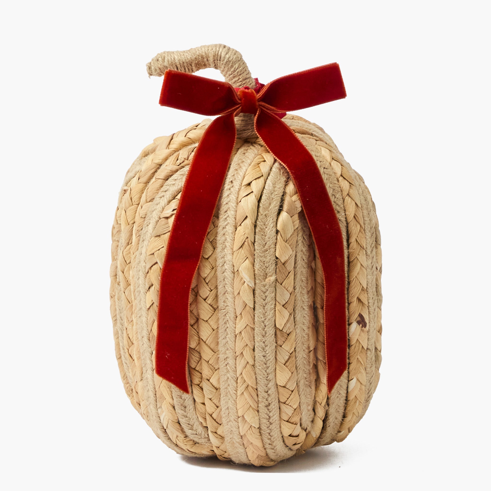 Burnt Orange Velvet Bows (Set of 4) - 20cm