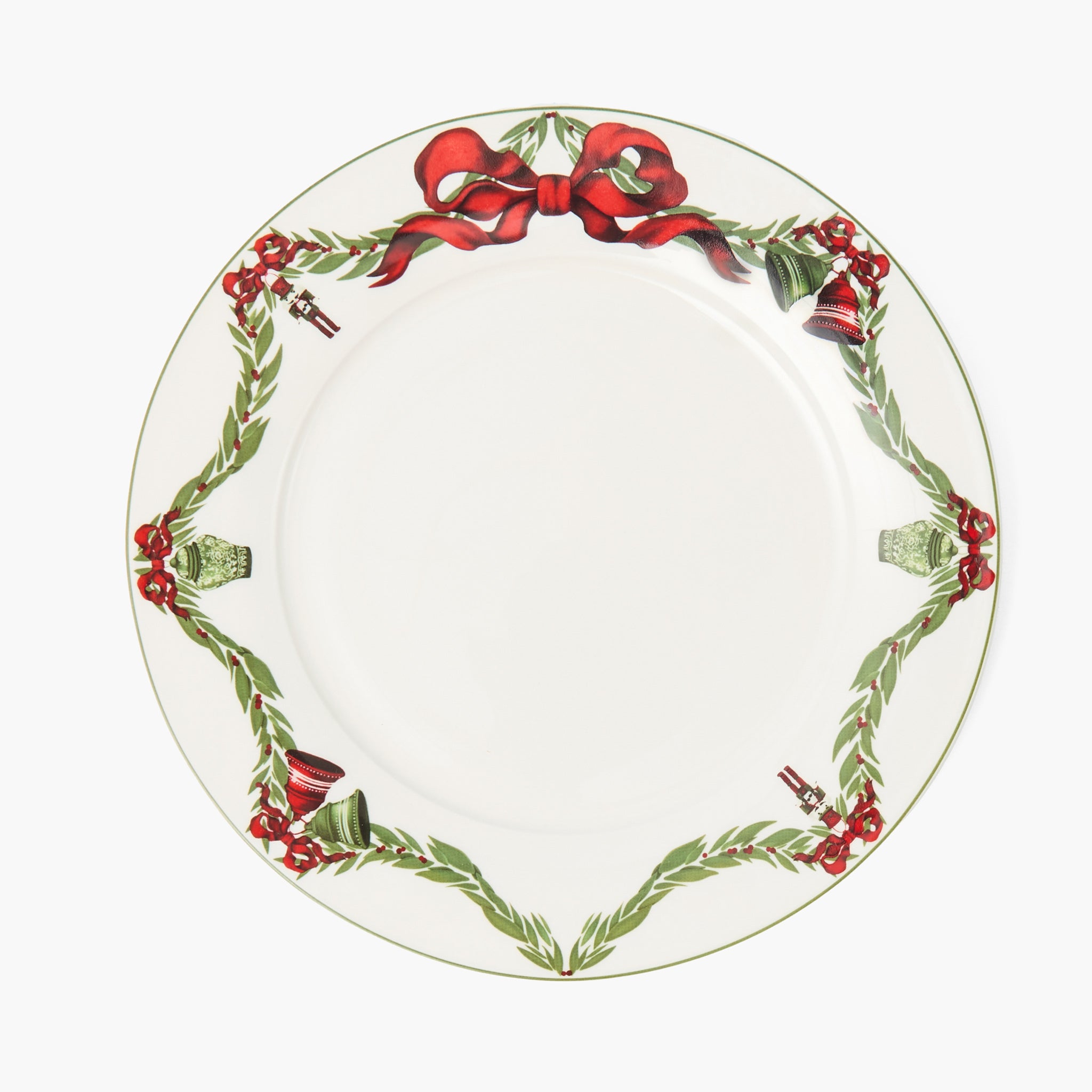 Christmas Garland Dinner Plate
