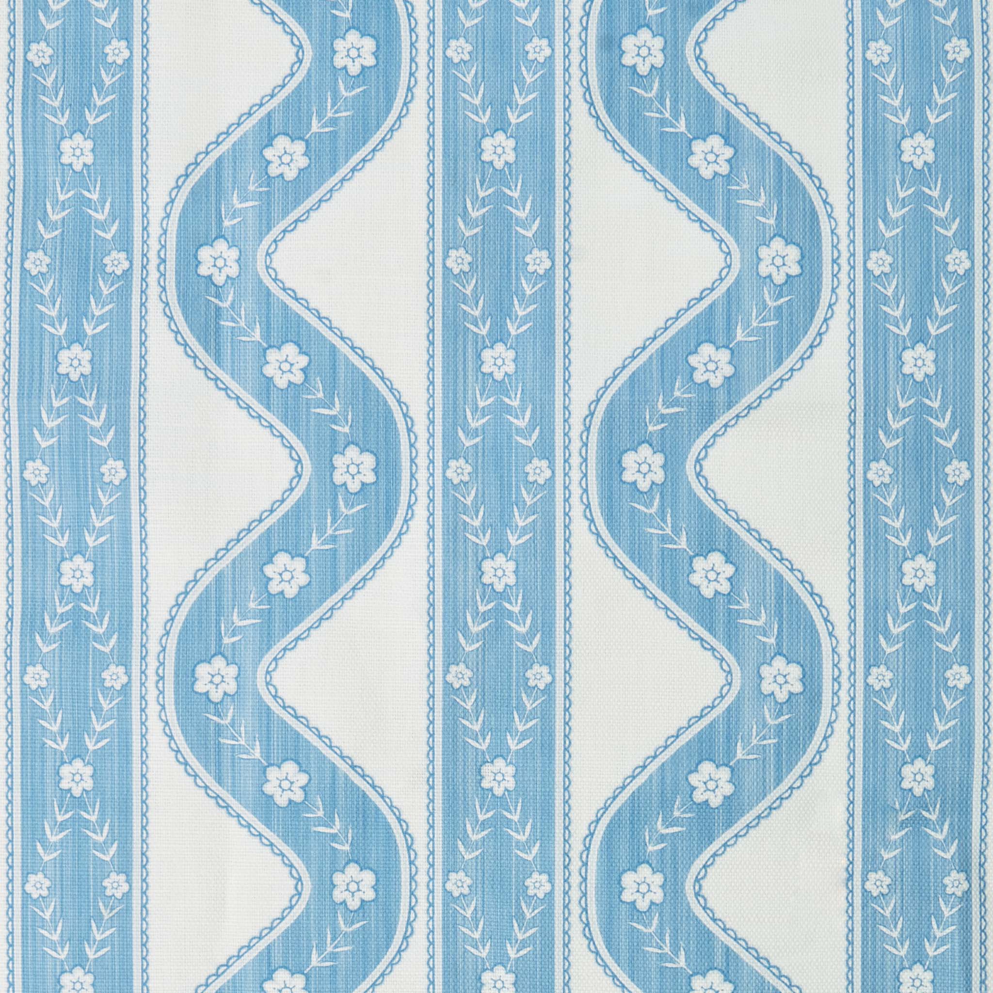 Blue Theodora Fabric
