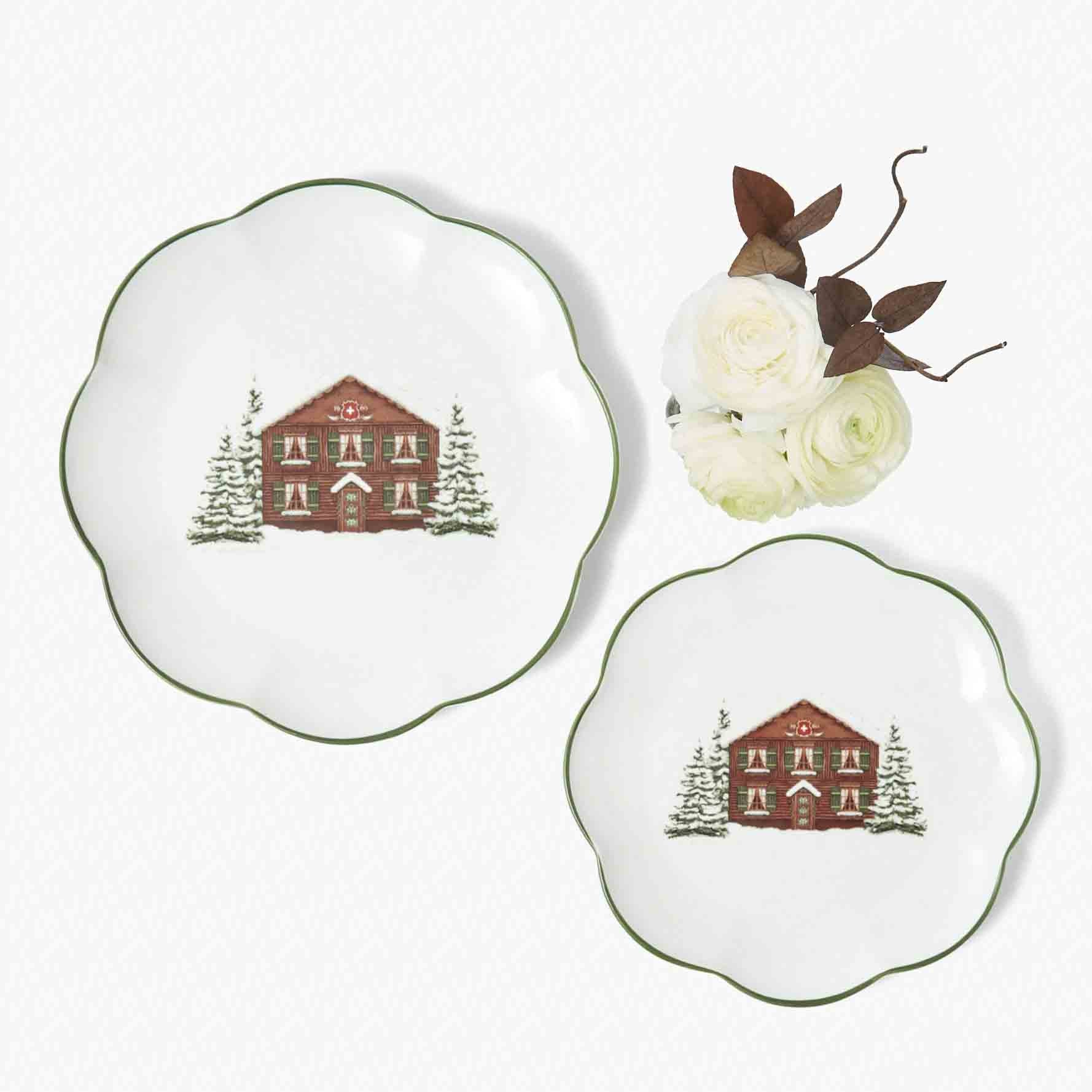 Alpine Chalet Starter Plate
