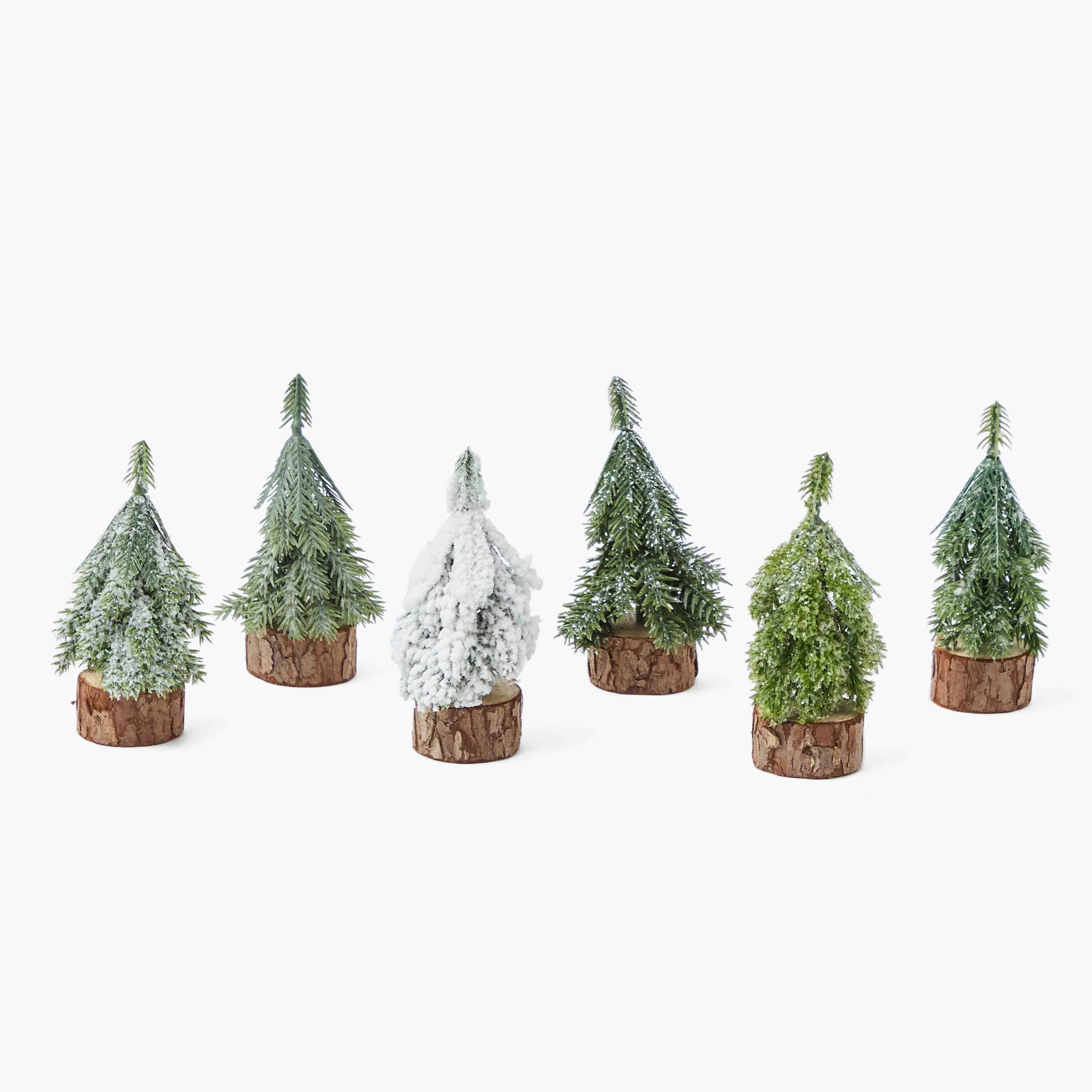 Mini Christmas Trees (Set of 6)