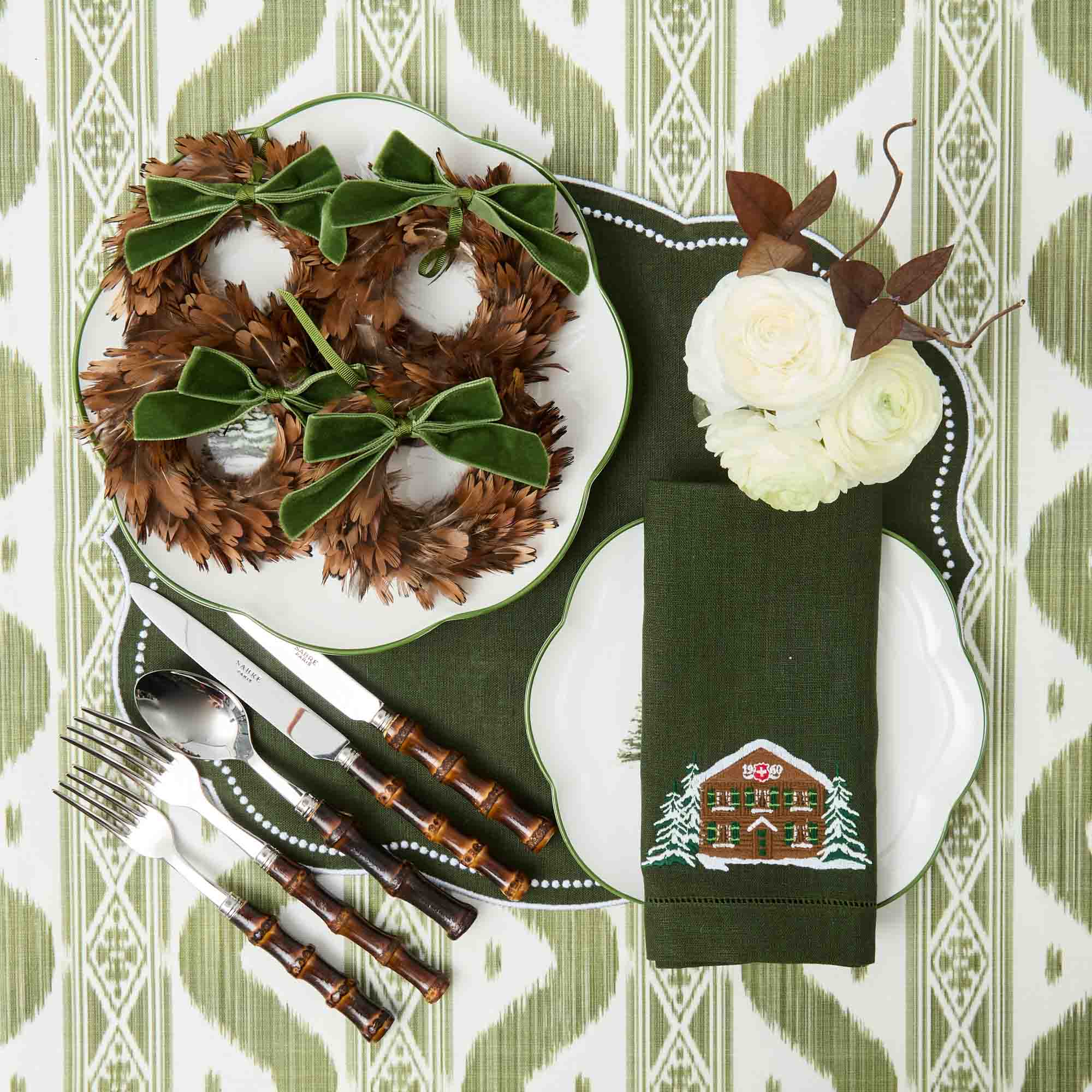 Feather Wreath (Set of 4)