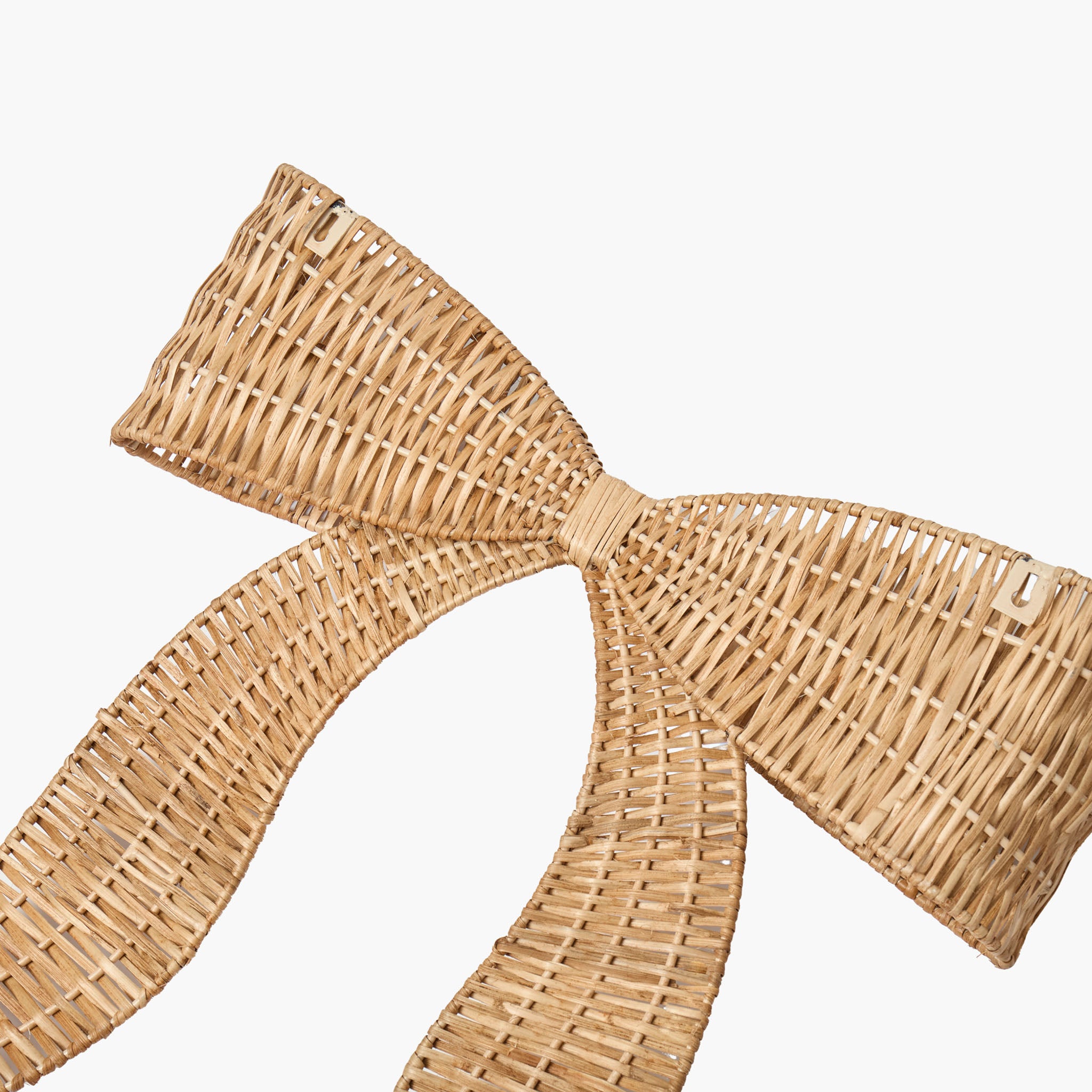 Rattan Bow Wall Decoration
