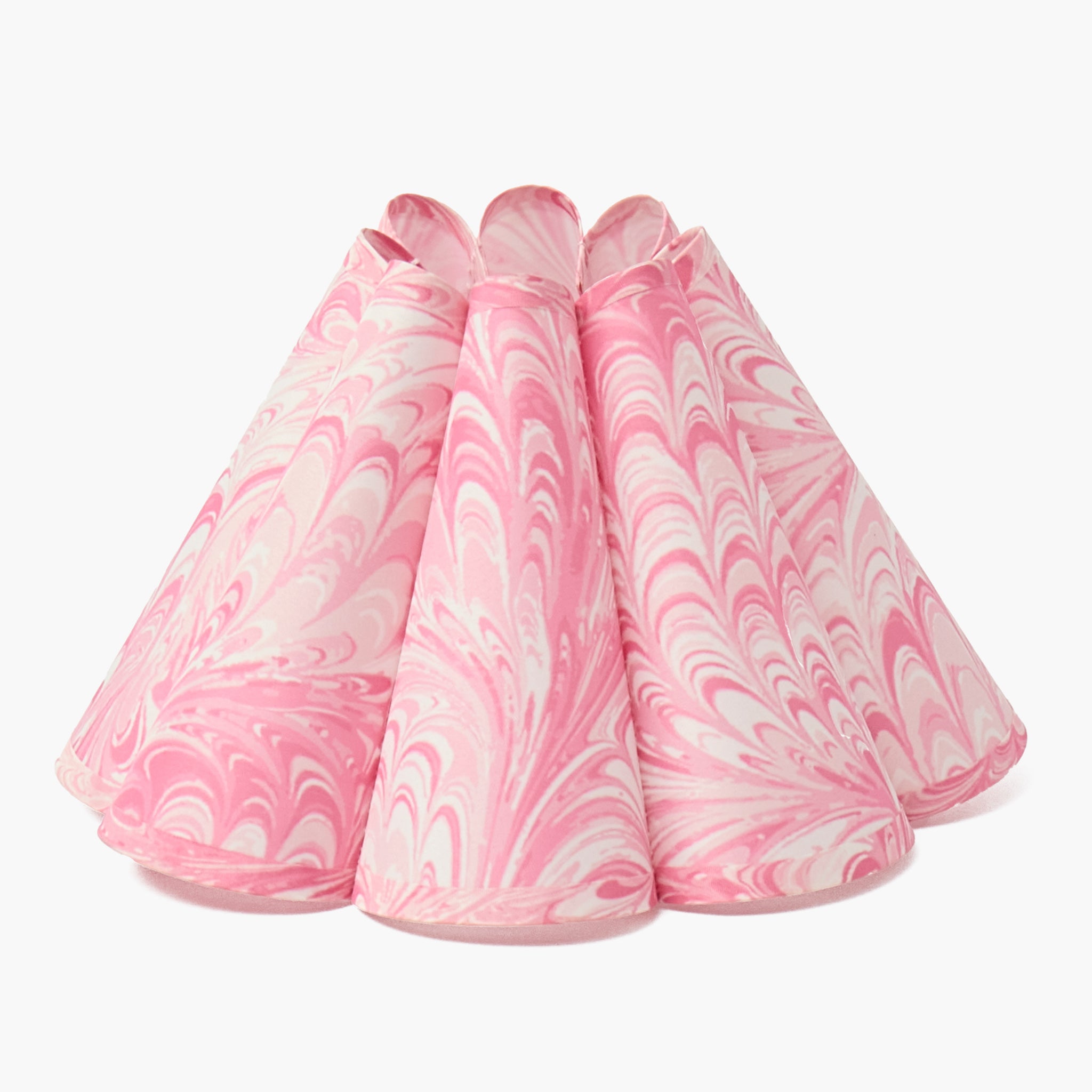 Pink Estella Marbled Lampshade (22cm)