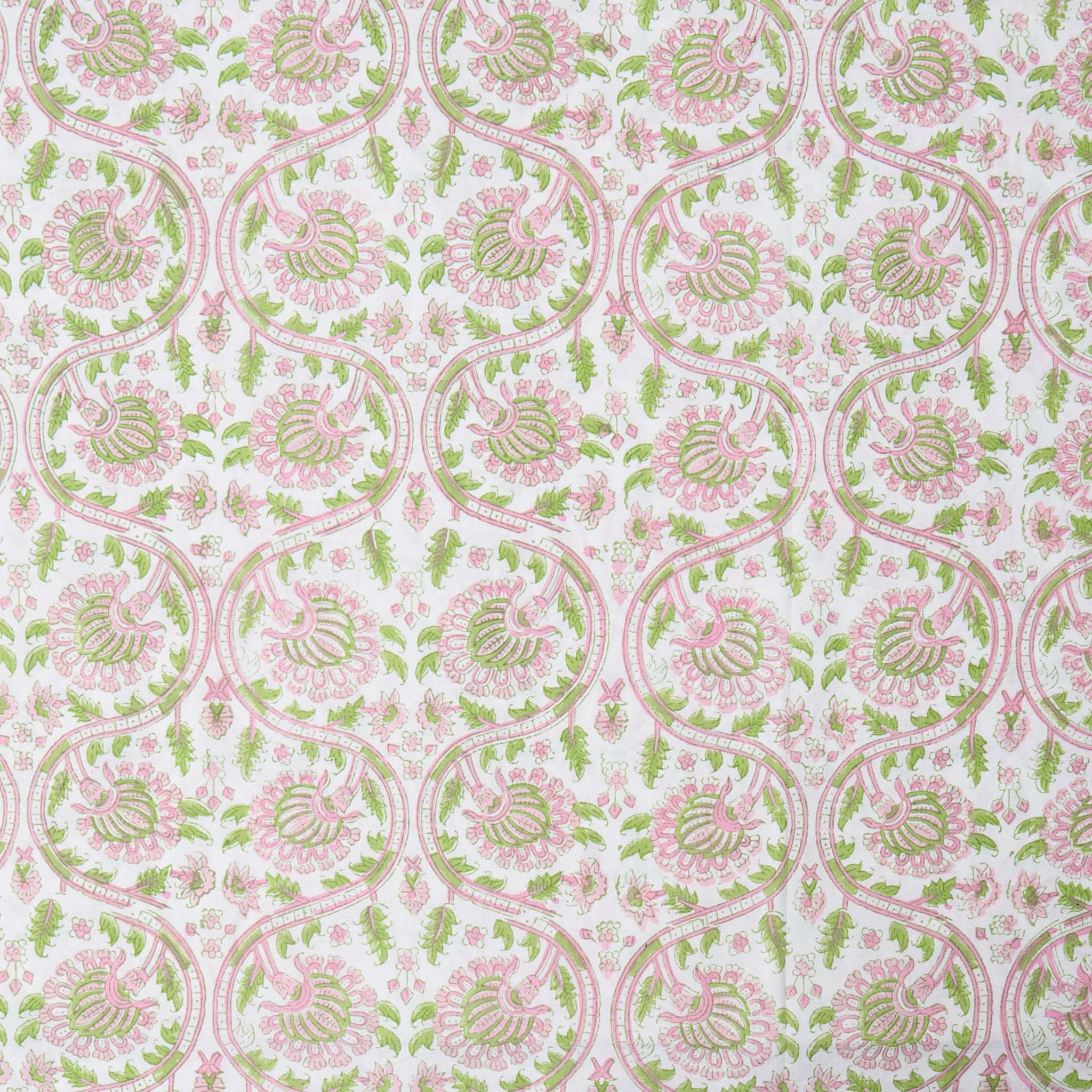 Pink & Green Agatha Tablecloth