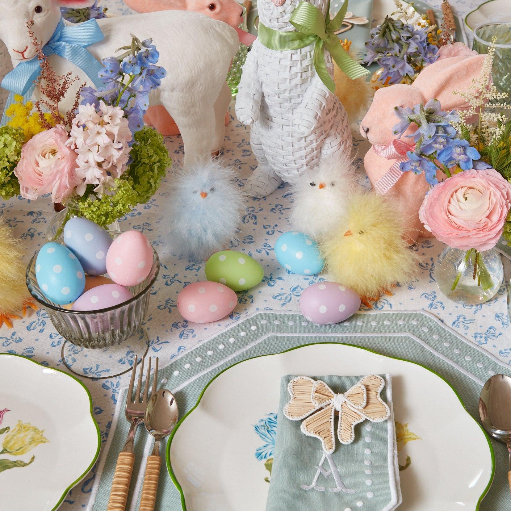 Decorative Polka Dot Eggs - Mrs. Alice