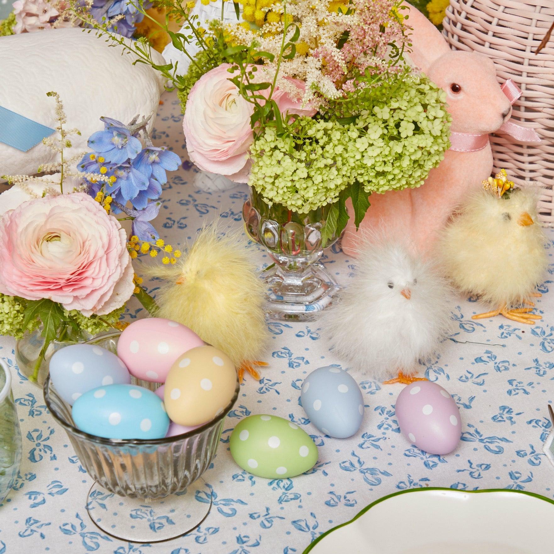 Decorative Polka Dot Eggs - Mrs. Alice