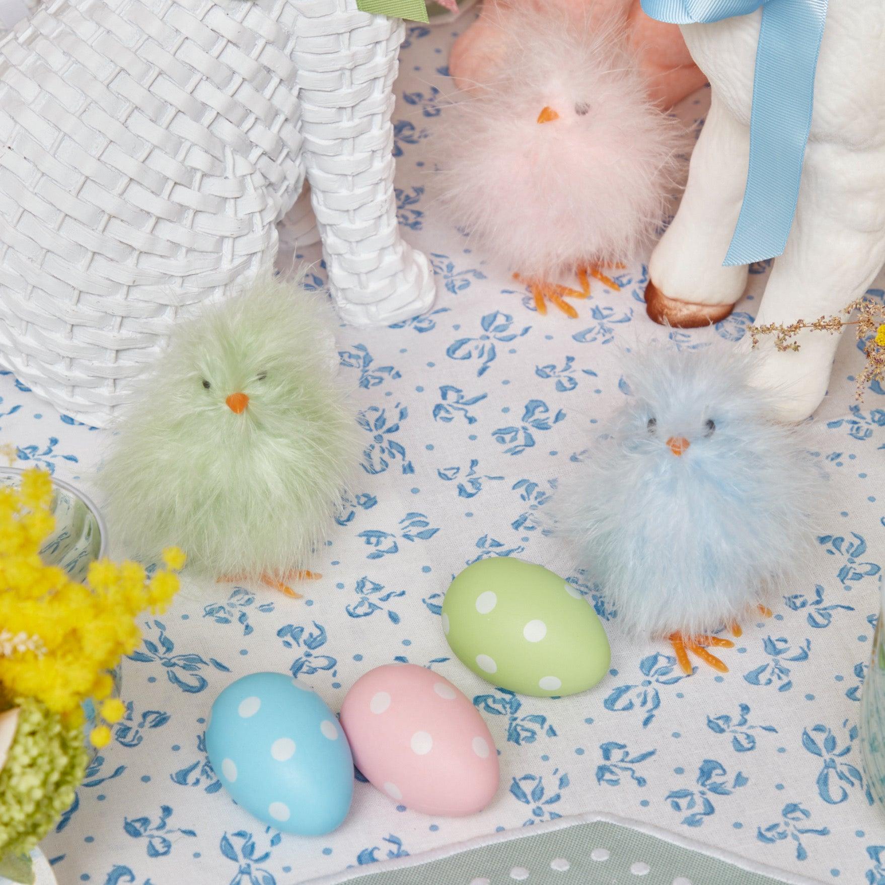 Decorative Polka Dot Eggs - Mrs. Alice