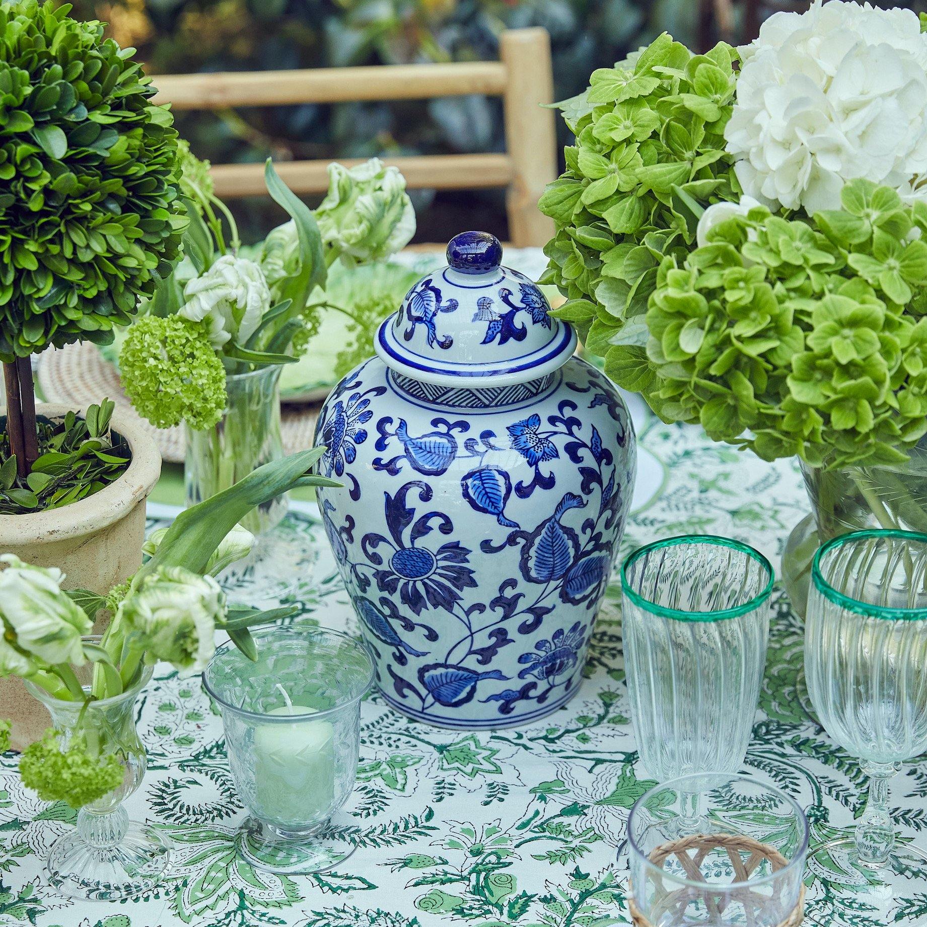 Chinoiserie Ginger Jar (Medium) - Mrs. Alice