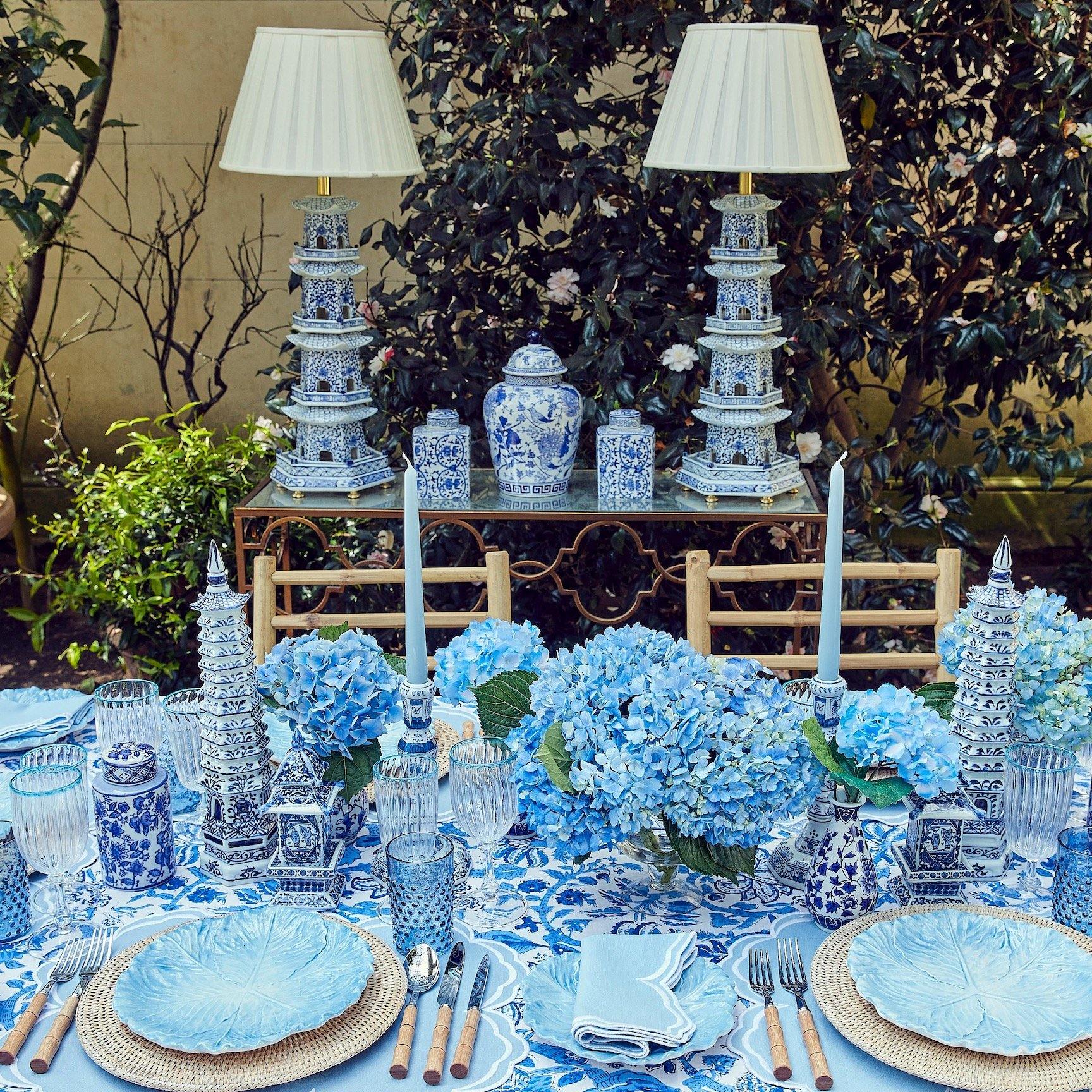 Square Traditional Ginger Jar - Mrs. Alice