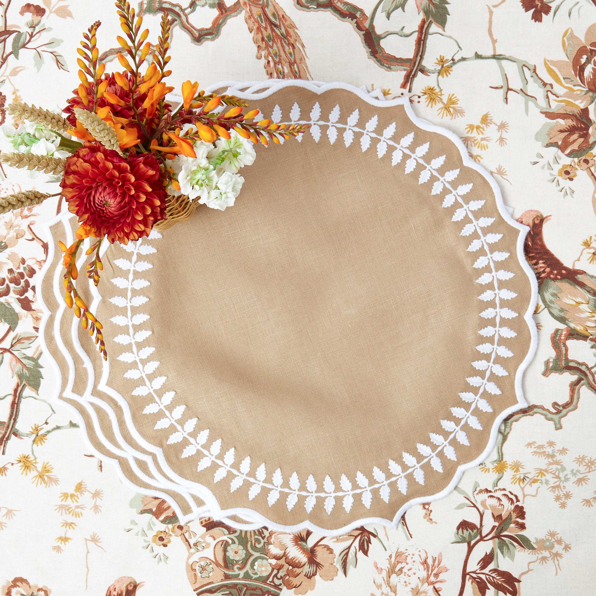 Natural Laurel Placemats (Set of 4)