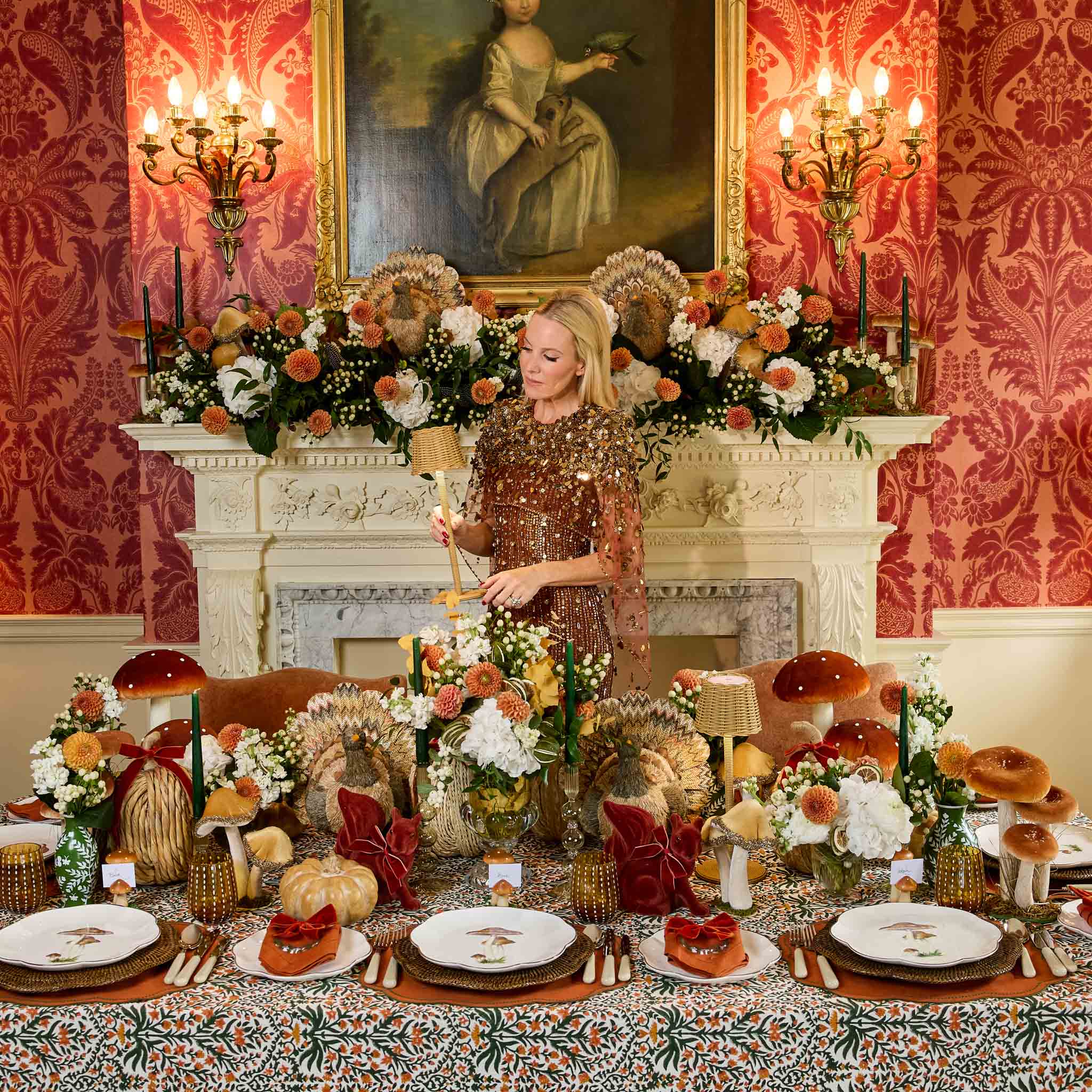 Amber Speckle Water Glasses (Set of 6)