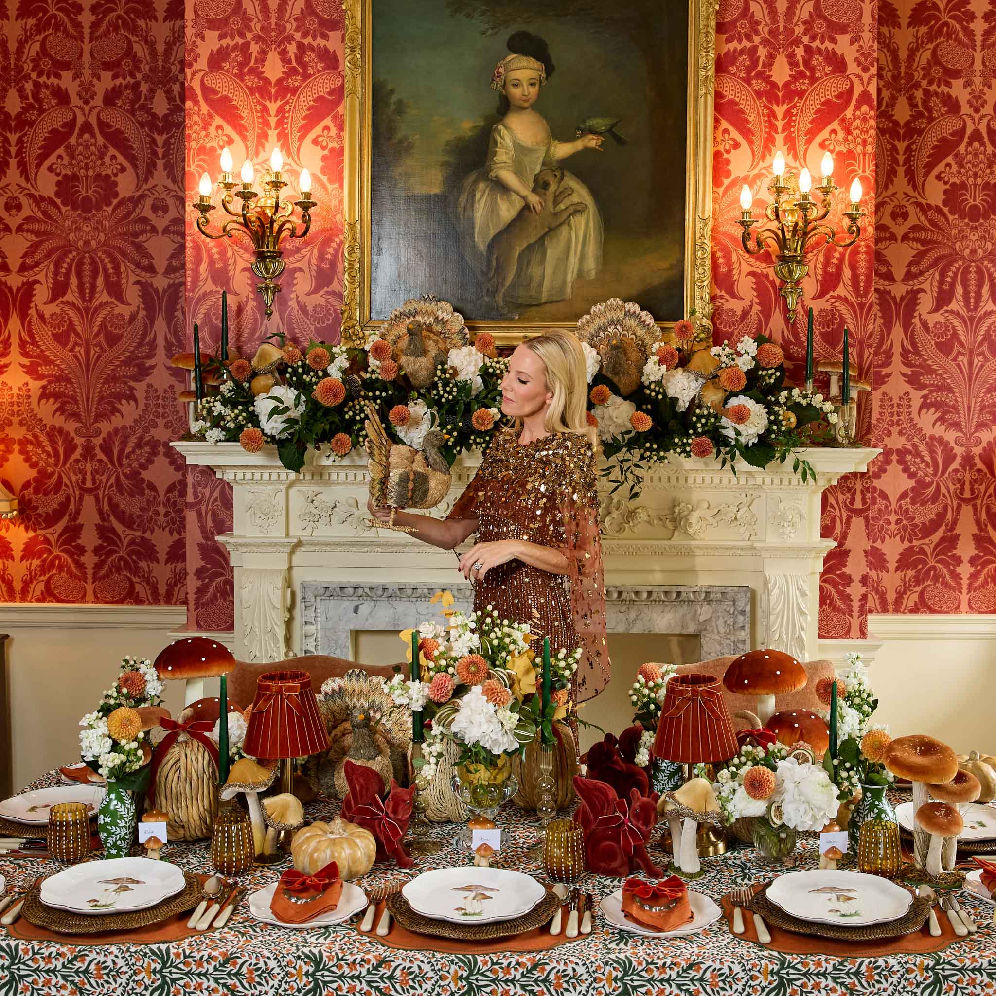 Tabitha Decorative Turkey (Pair)