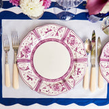 Purple Cadíz Hand Painted Dinner Plates (Set of 4)