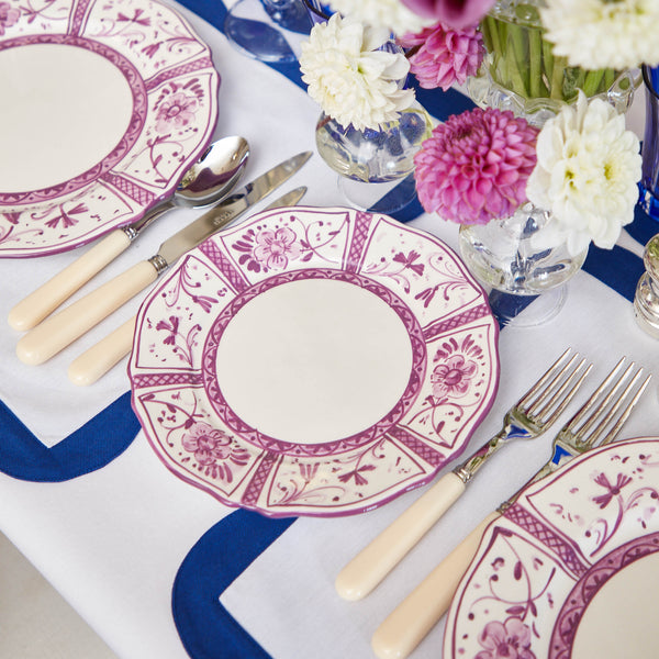 Purple Cadíz Hand Painted Starter Plate