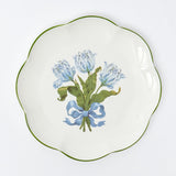 Blue Tulip Dinner Plate
