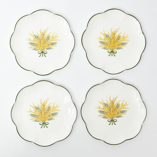 Mimosa Starter Plates (Set of 4)
