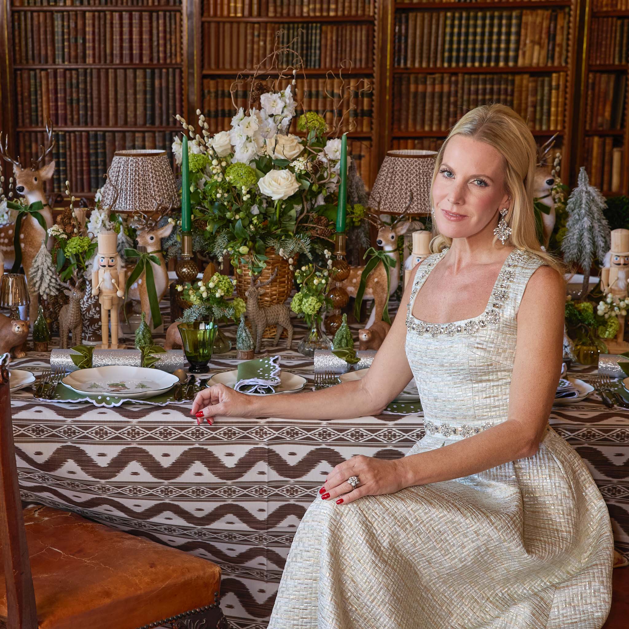 Heidi & Hans Skier Starter Plates (Set of 4)