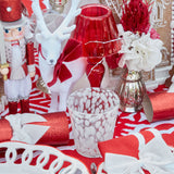 Add a touch of classic charm to your table setting with our set of 4 Dappled White Water Glasses.