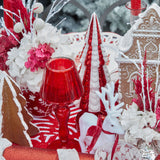 Bring the holiday cheer to life with the Pre-lit Red & White Stripe Christmas Tree Pair, a vibrant and pre-lit duo that transforms your space into a merry wonderland.