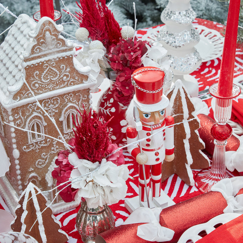 Elevate your holiday festivities with the Candy Cane Nutcracker Pair, perfect for adding a touch of Christmas magic to your decorations and celebrating the season in style.
