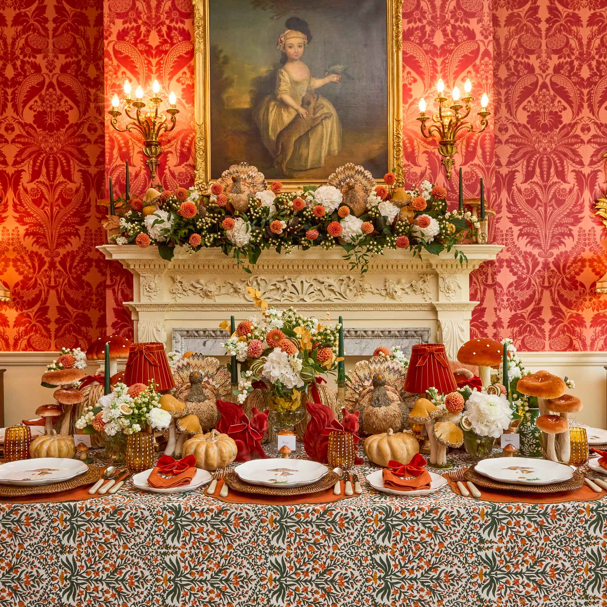Scalloped Engraved Glass Vase