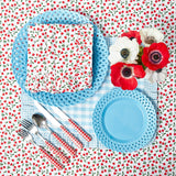 Red Gingham Cutlery (5 Piece)