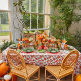 Cloth for the table with a design celebrating the joy of autumn.