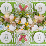 Blue Cottontail Bunny Dinner Plate