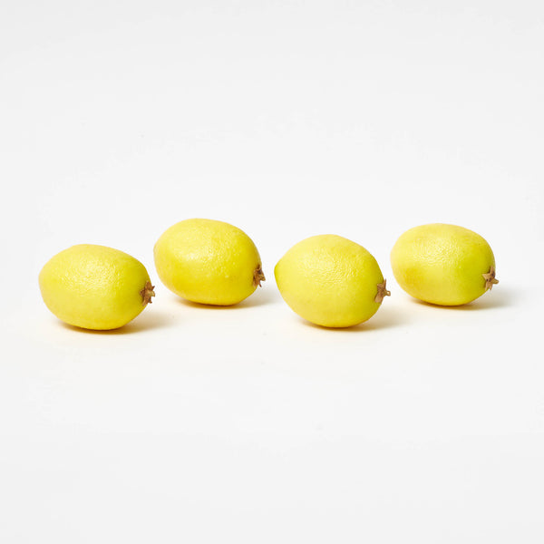 Faux Lemons (Set of 4)