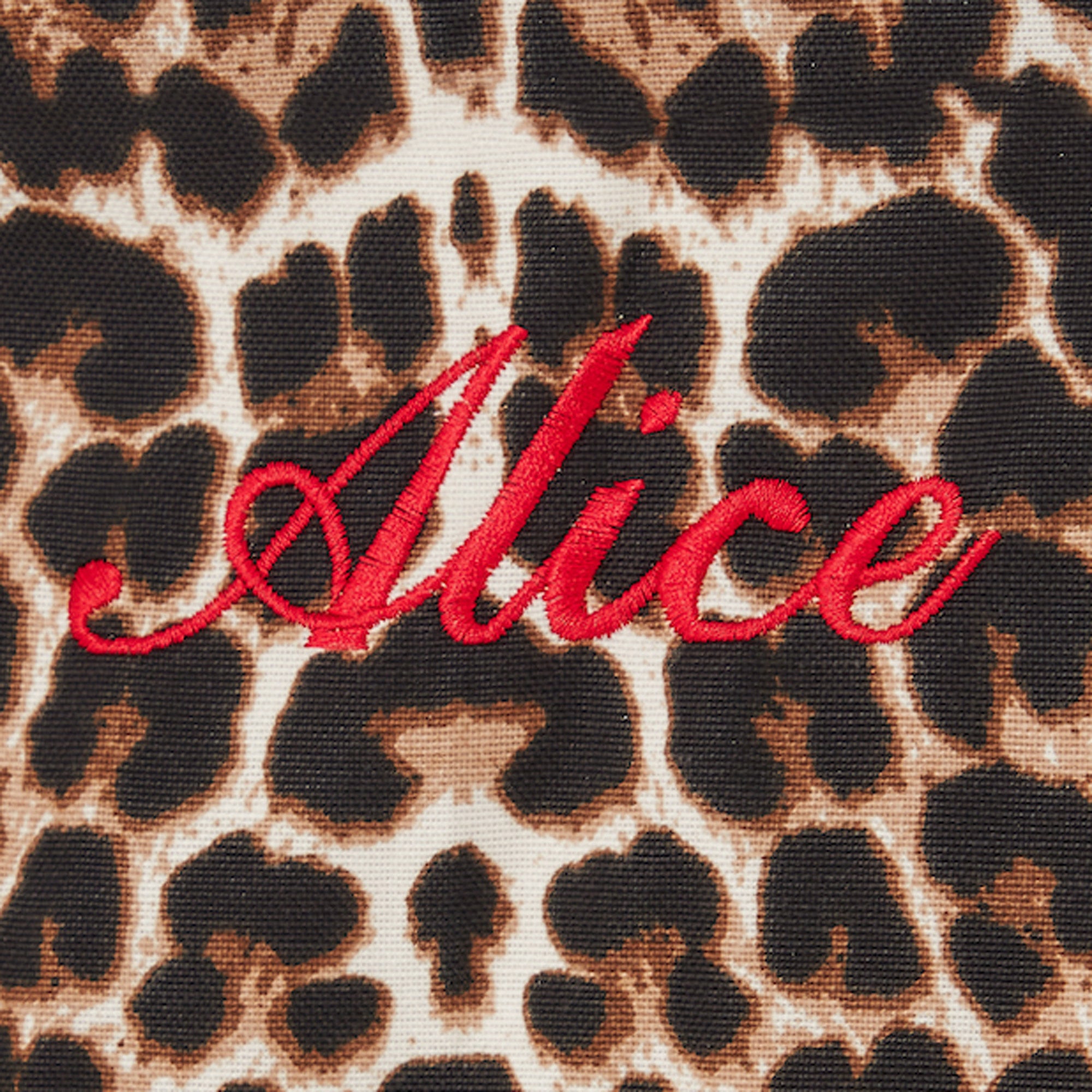 Frilled Leopard Apron