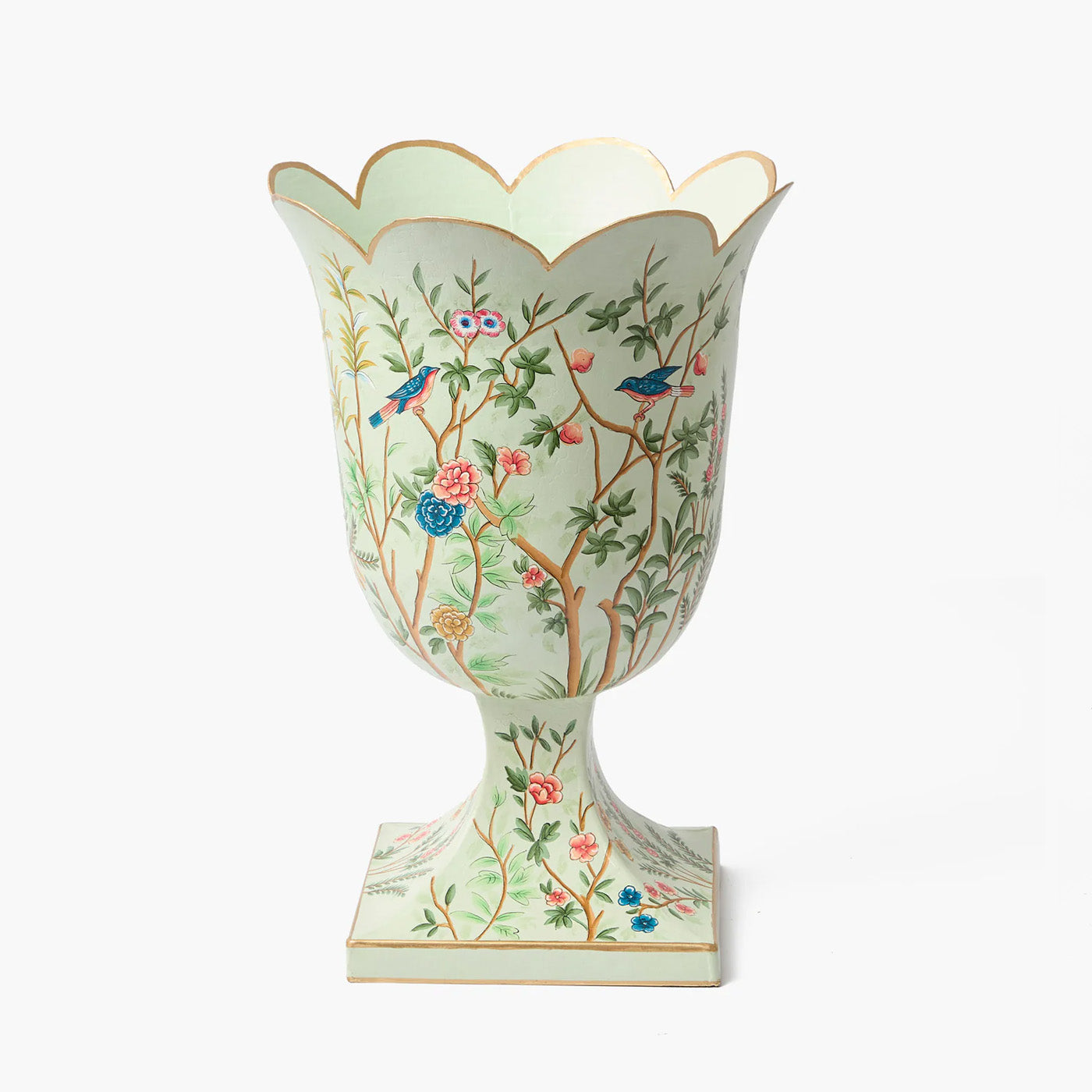 Chinoiserie Tole Urn