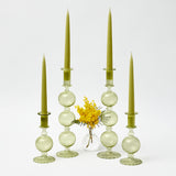 Camille Olive Candle Holder (Pair)