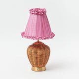Rattan Ursula Rechargeable Lamp Stand