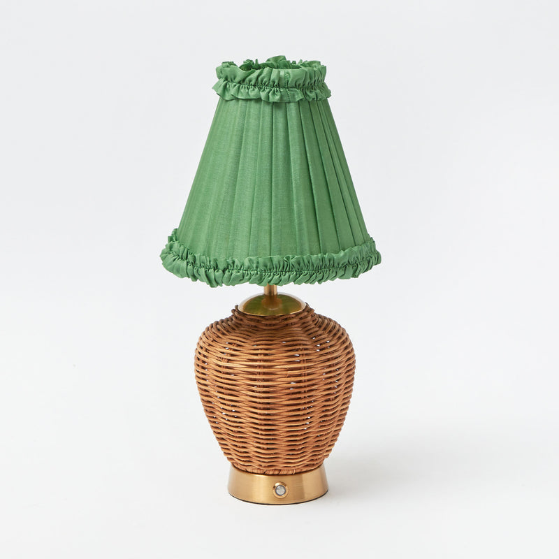 Rattan Ursula Rechargeable Lamp Stand