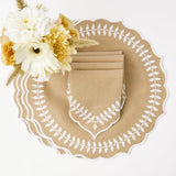 Natural Laurel Napkins (Set of 4)