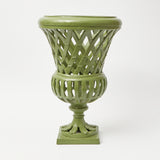 Adelaide Green Lattice Urn