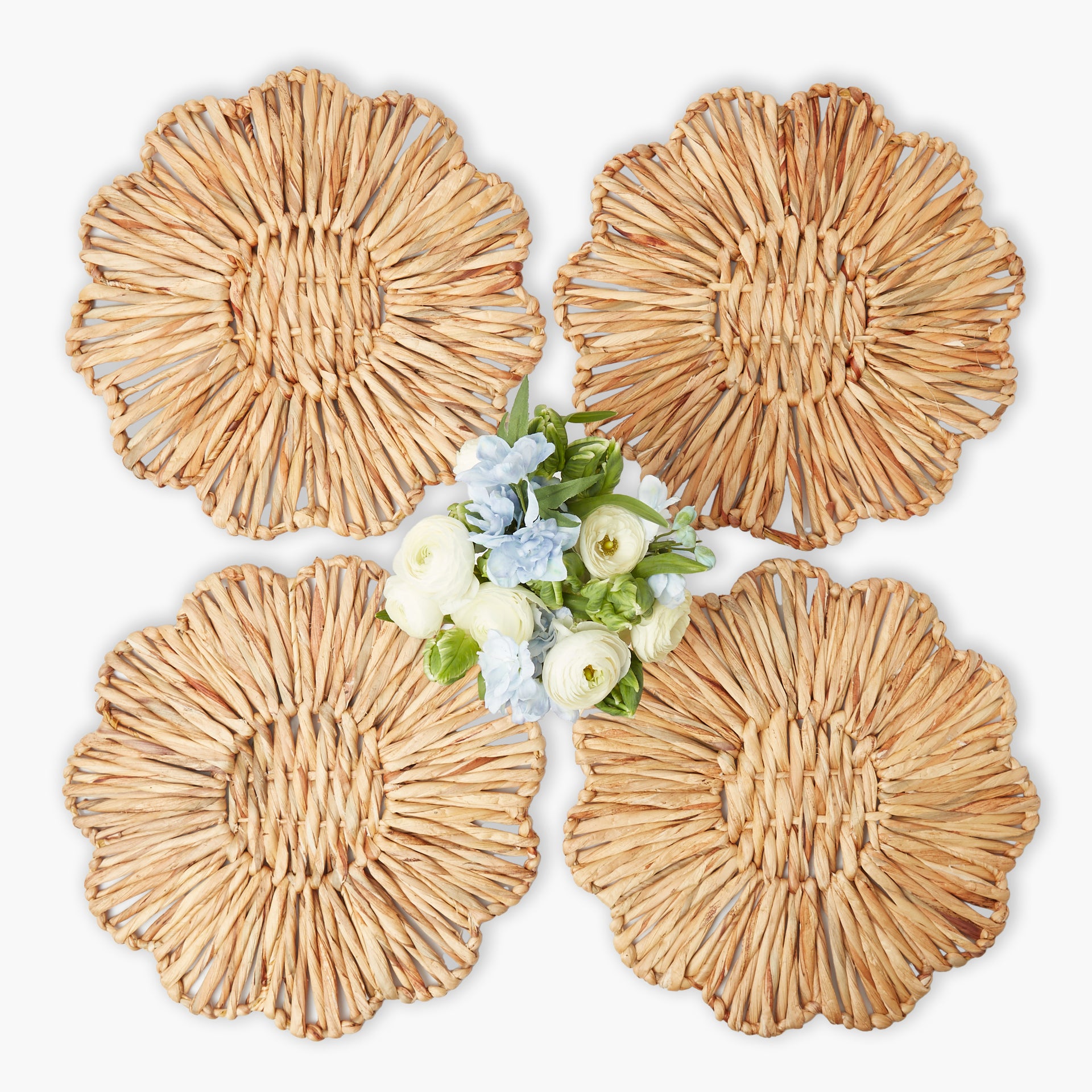 Water Hyacinth Placemats (Set of 4)