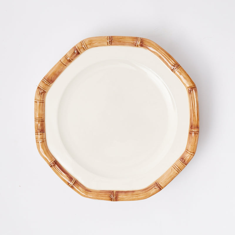 Geometric Bamboo Dinner Plate