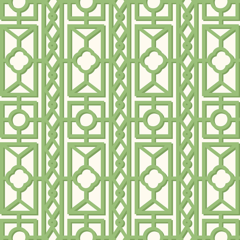 Green Pavilion Wallpaper